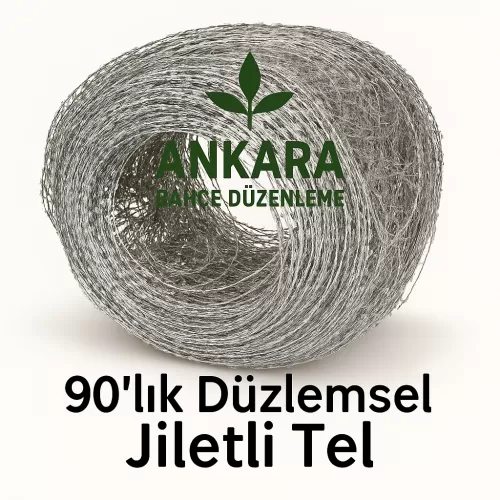 90'lık Düzlemsel Jiletli Tel