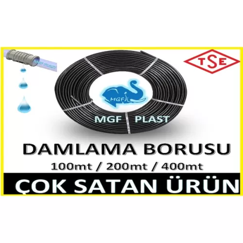 Mgf Damlama Sulama Hortumu-Delikli-Deliksiz Damlama Borusu